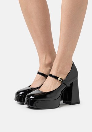 Plateaupumps - black