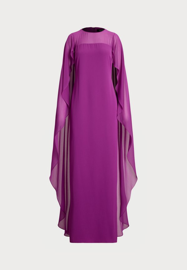 CAPE GEORGETTE GOWN - Occasion wear - purple dawn2