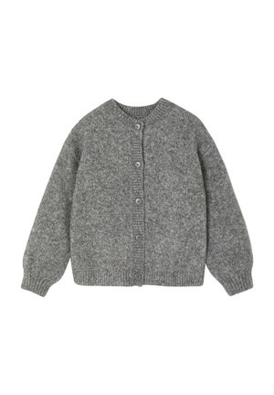 Cardigan - grau meliert