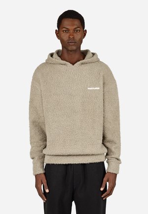 JORHAT BOUCLE - Kapuzenpullover - flint grey