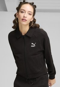 Puma Felpa con zip - black- black