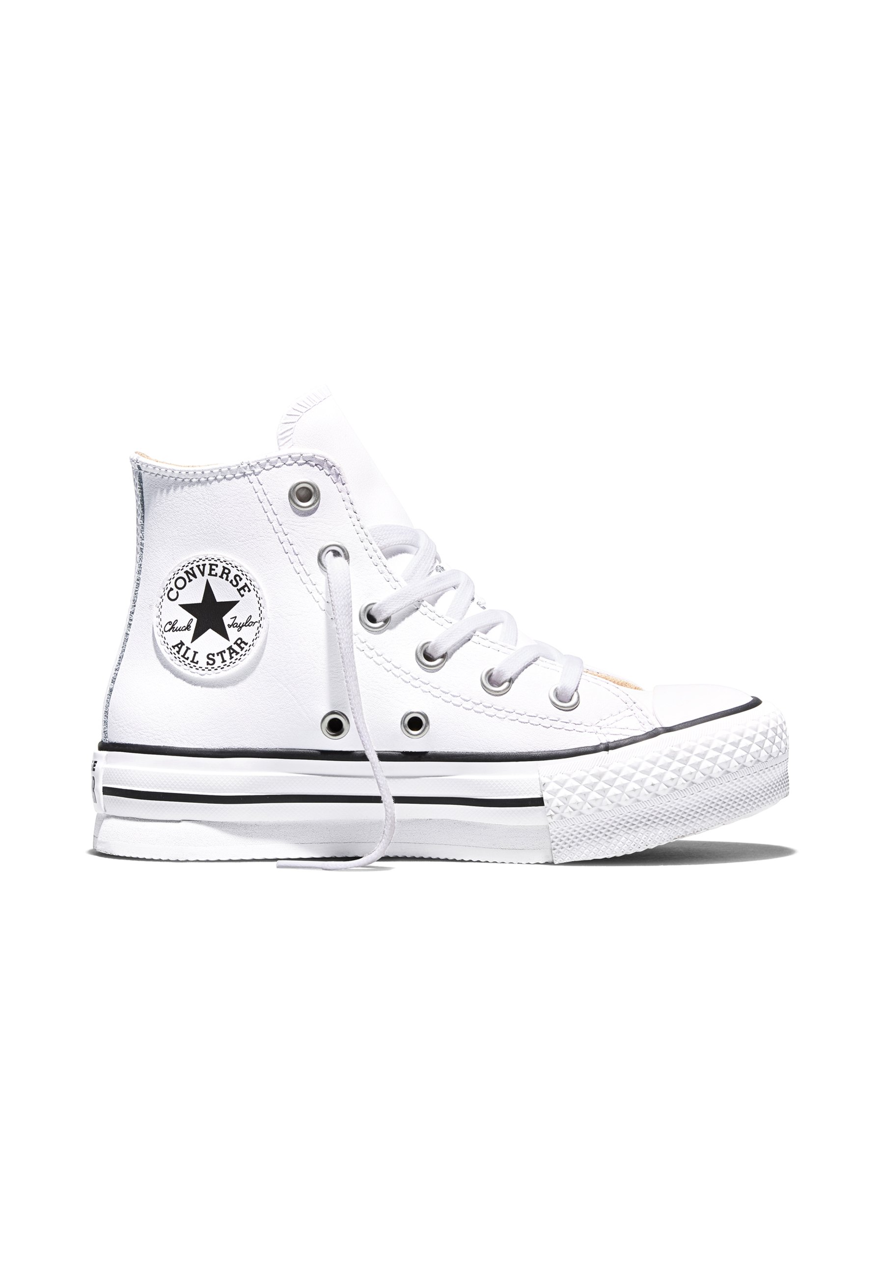 靴 converse All STAR 100 IGNT HI WHITE Converse ALL STAR LIFT - Sneakers high - white/alb - Zalando.ro