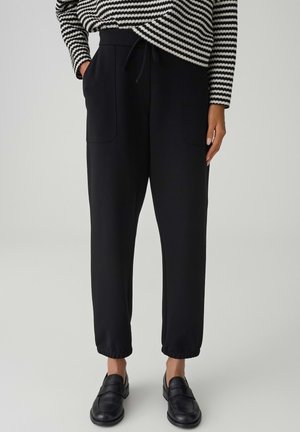JOG WITH TAPERED LEG - Pantaloni sportivi - black