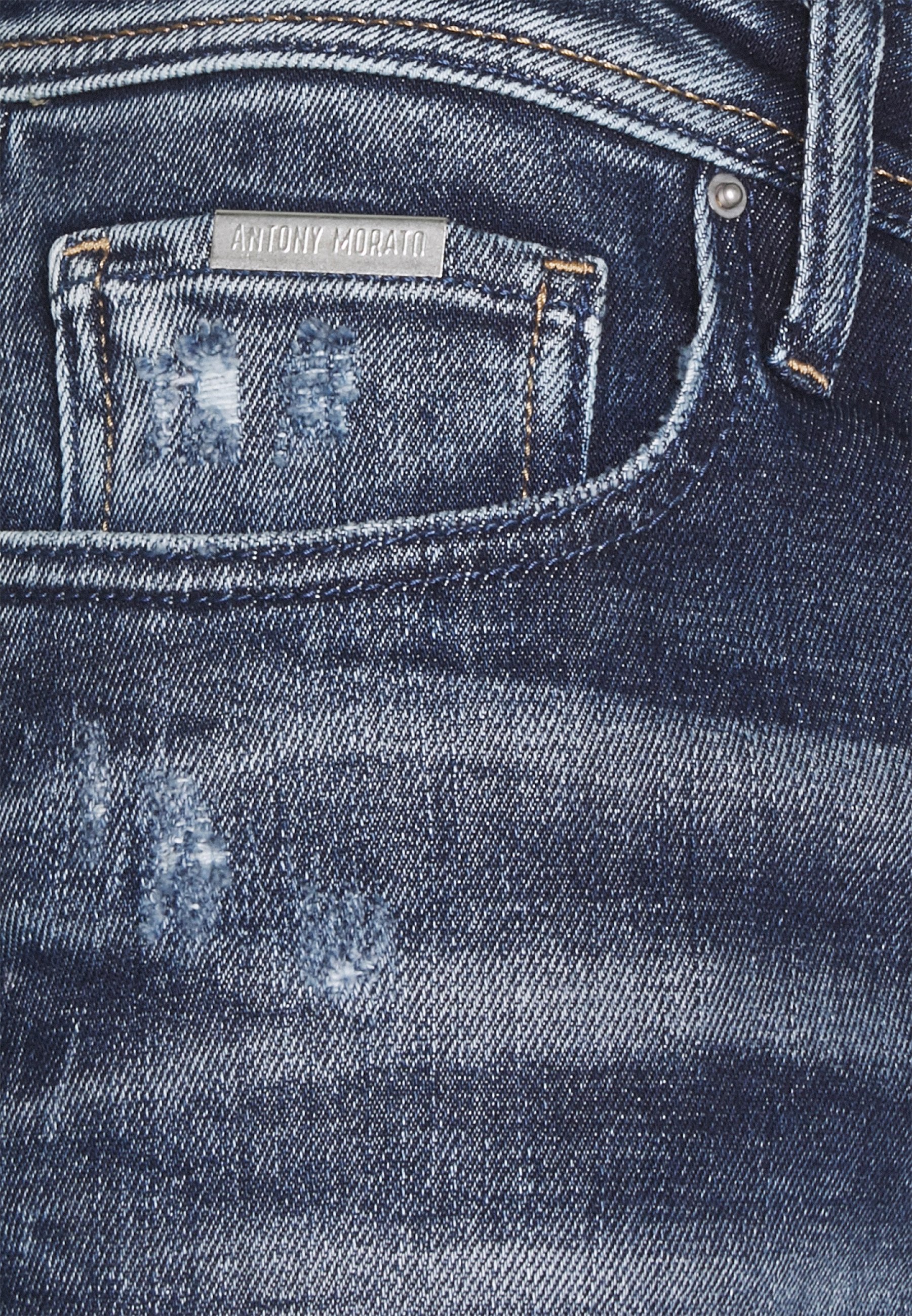Antony Morato PAUL SUPER SKINNY - Prigludę džinsai - blu denim/mėlyna -  Zalando.lt