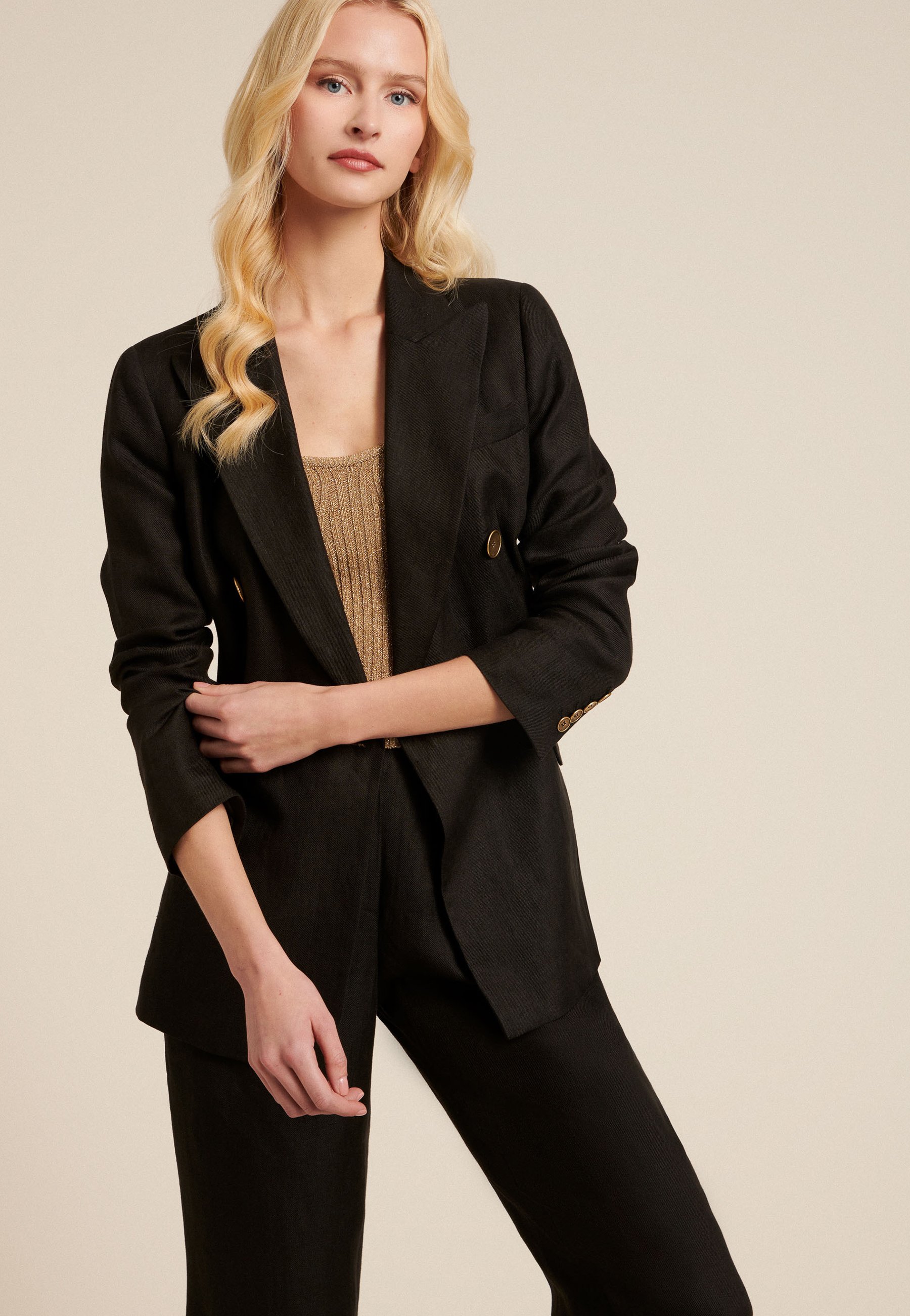 Luisa Spagnoli VENTINA - Blazer - nero - Zalando.it