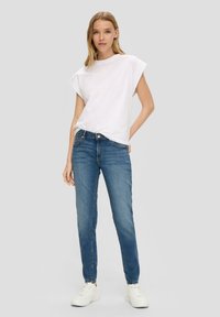 QS Slim fit jeans - blau