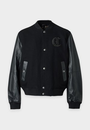 Just Cavalli, BOMBER MIX - Μπουφάν τύπου bomber - black