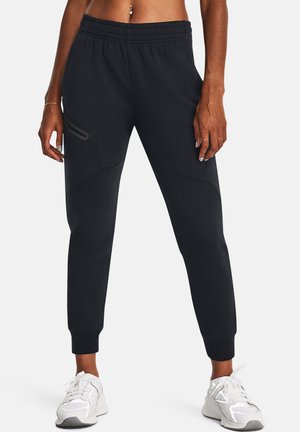 Under Armour UNSTOPPABLE FLEECE - Träningsbyxor - black