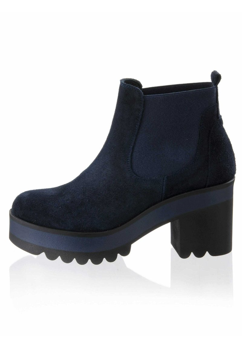 Damen Ankle Boots | Alba Moda Ankle Boot marineblau/blau - HS09115 Damen Ankle Boots | Alba Moda Ankle Boot marineblau/blau - HS09115