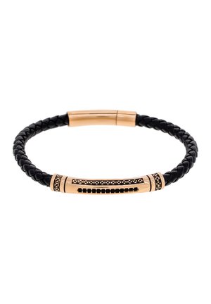 ROYAL - Bracciale - black rose gold coloured