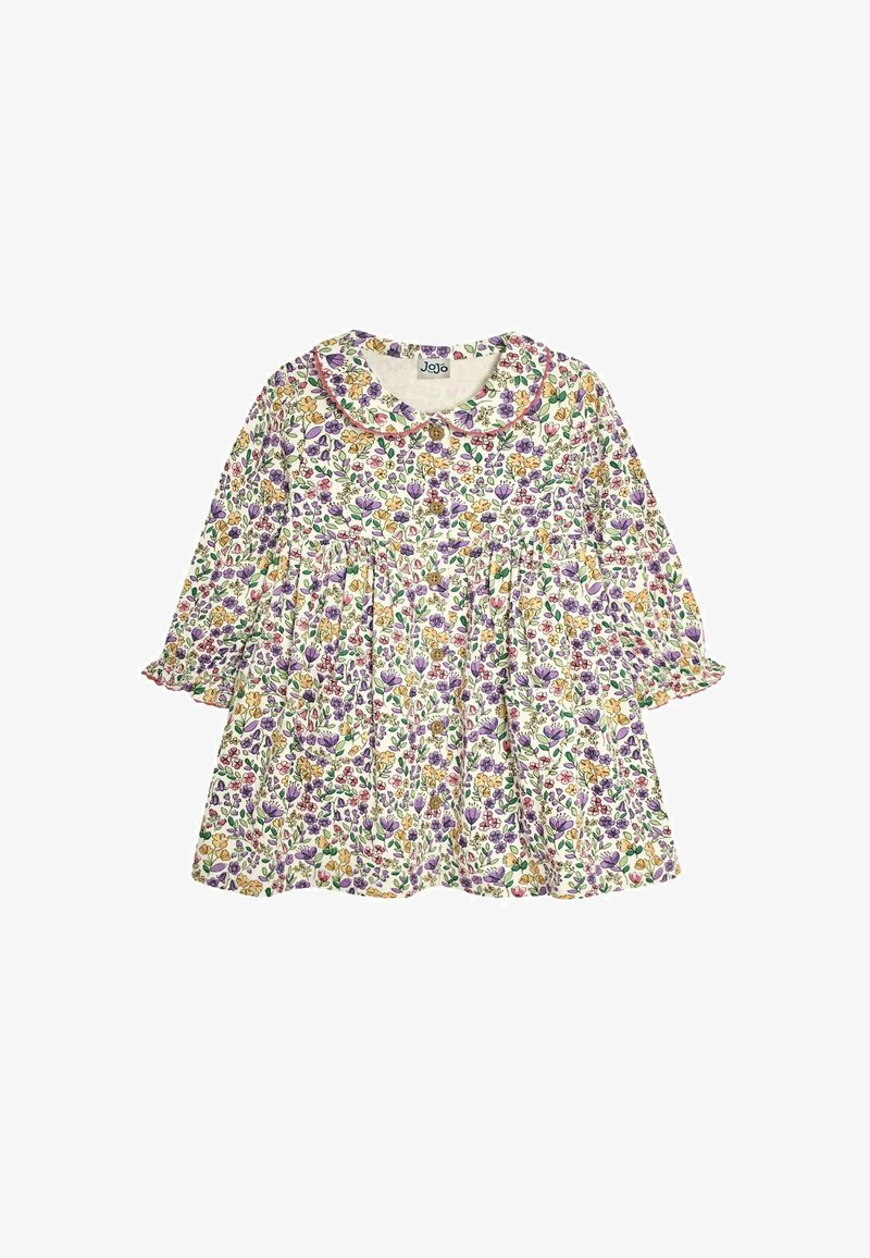 JoJo Maman Bébé AUTUMN FLORAL REGULAR FIT - Blusenkleid - lilac