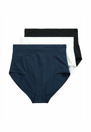 3 PACK HIGH WAISTED - Panties - black