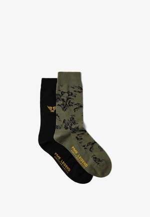 PME Legend, 2-PACK SOCKS WITH ALLOVER PRINT - - Ponožky - kalamata