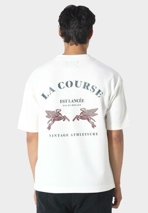 LE COURSE  - T-shirt imprimé - off white