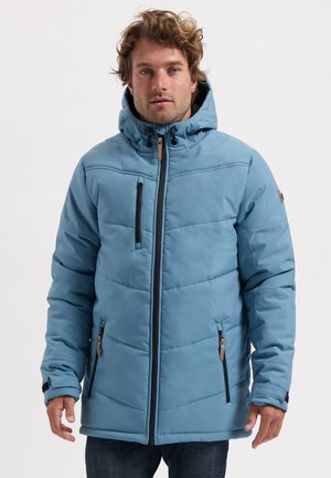 Travelin GUSS - Wintermantel - blue