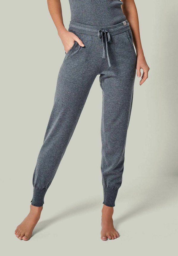 BELLA - MERINO WOOL LOUNGEWEAR - Nachtwäsche Hose - anthrazit