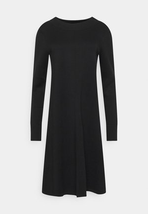 DRESS - Jumper dress - black