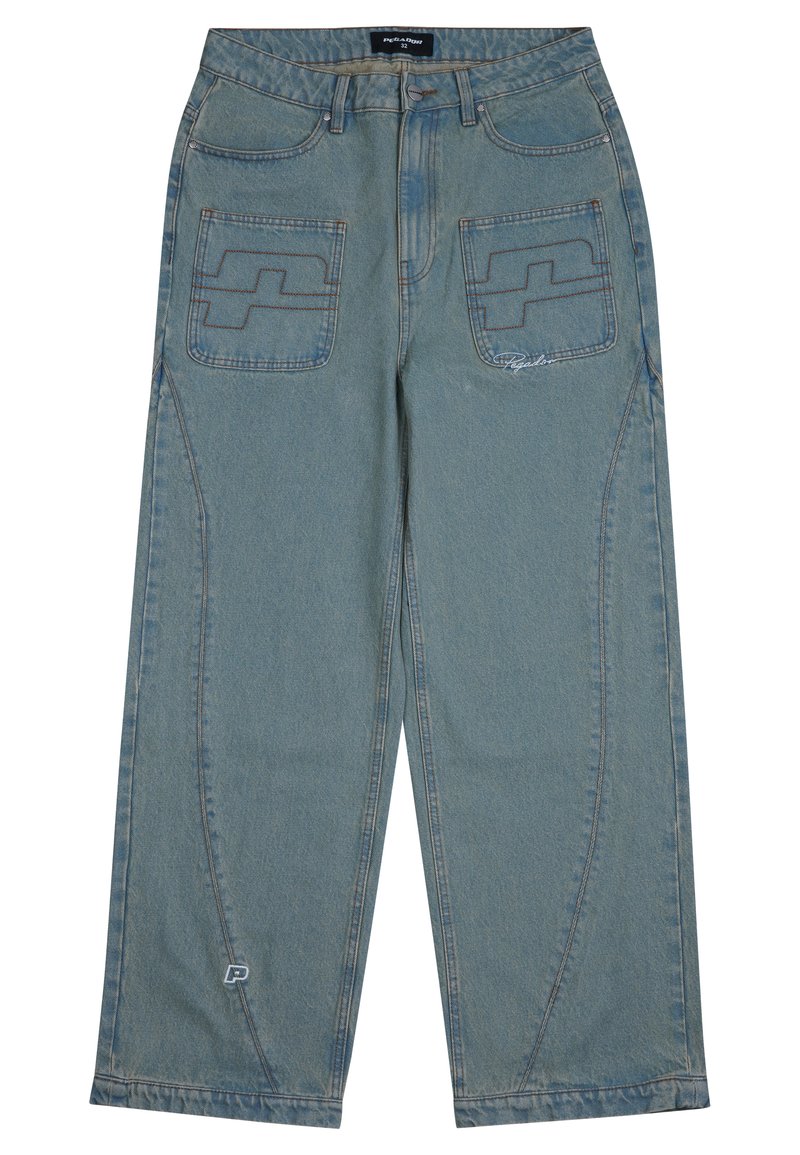 Pegador Wijde jeans blauw denim/bluedenim
