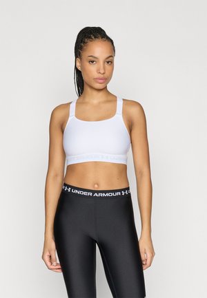 HIGH - High support sports bra - white/halo gray