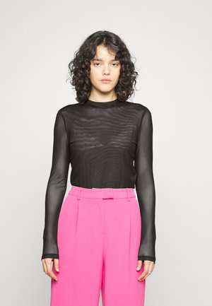 YAS YASNIRA - Μπλούζα με μακριά μανίκια - black