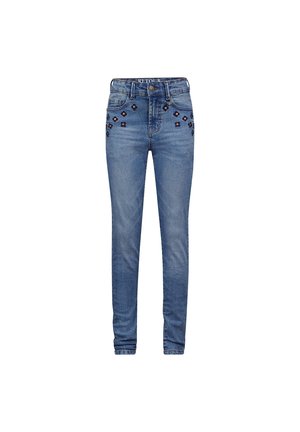 BRENDA - Vaqueros slim fit - medium blue denim