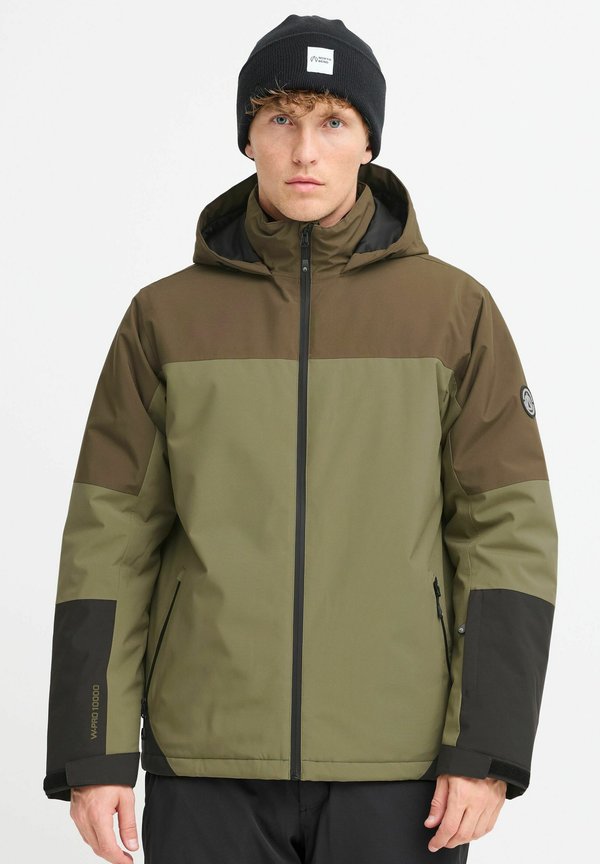 NBMORITZ M SKI W-PRO 10.000 WITH WATERPROOF COATING - Outdoor jacket - tarmac