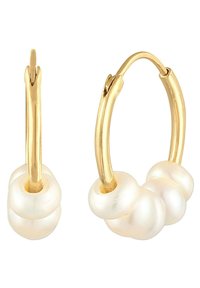 Elli HOOPS MINIMAL DESIGN - Náušnice - gold-coloured