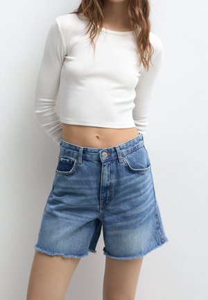 Denimshorts - blue denim
