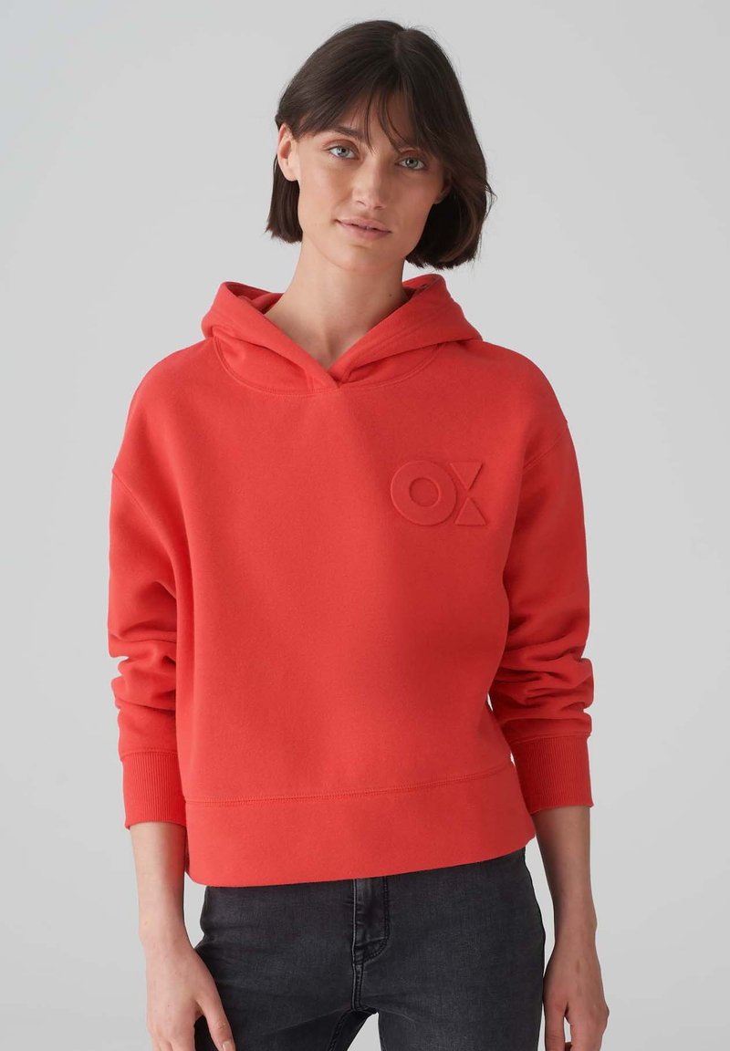 OPUS GARTOX - Felpa con cappuccio - sweet red