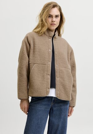 JJXX, JXVERA TEDDY JACKET - Φλις μπουφάν - humus