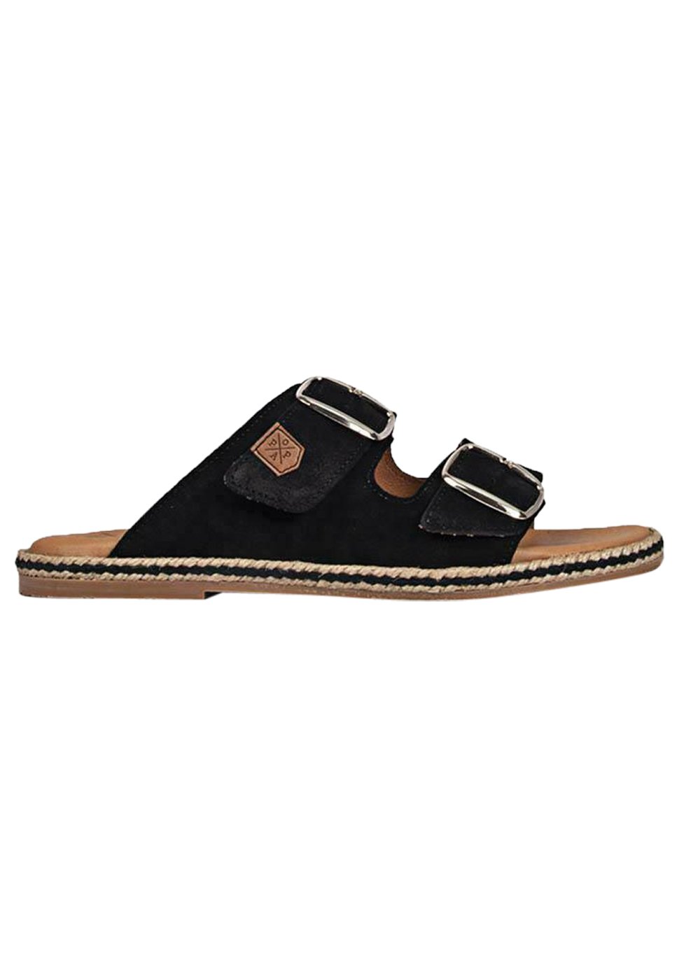 POPA MENORQUINA PLANA GALDANA SERRAJE - Mules - black - Zalando.de