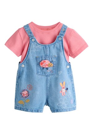 Next REGULAR FIT -EMBROIDERED SET  - Overall /Buksedragter - light blue