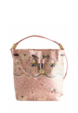 LACE BUCKET - Handbag - pink