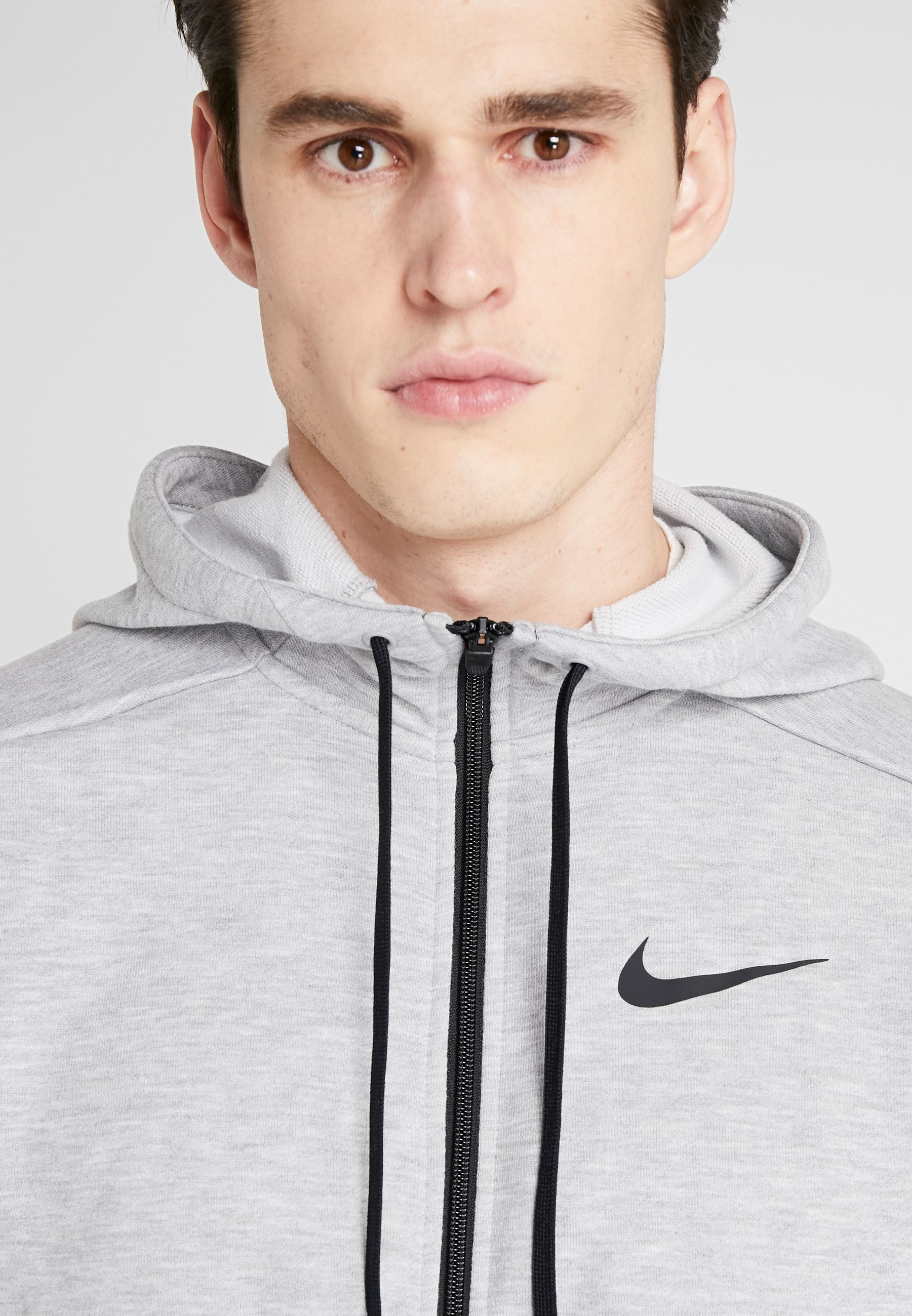 Nike Performance DRY HOODIE Sweatjacke dark grey heather Nike Performance DRY HOODIE Sweatjacke dark grey heather