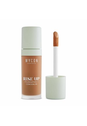 RISE UP FOUNDATION + CONCEALER FONDOTINTA MULTIFUNZIONE DAL FINISH LUMINOSO E UNIFORMANTE - Fondotinta - caramel
