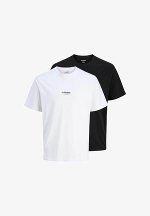 2ER-PACK - Majica kratkih rukava s printom - black