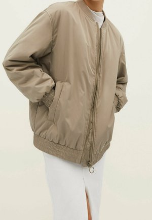 Giubbotto Bomber - stone
