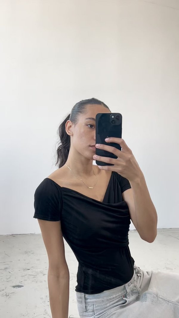 HALLIE OFF THE SHOULDER BODY SUIT - Top2