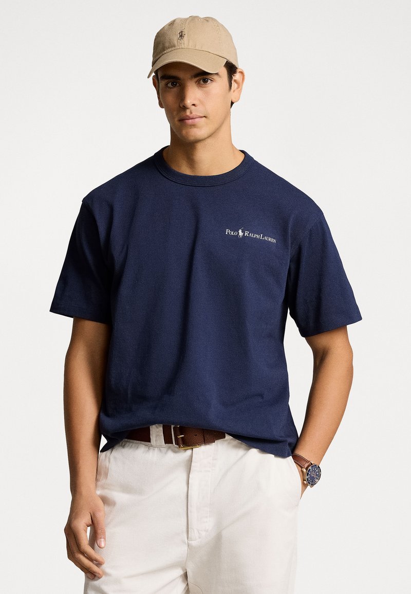 Polo Ralph Lauren SHORT SLEEVED - Jednoduché tričko - cruise navy