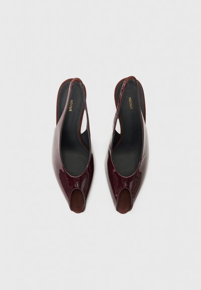 NEOUS HAMAL - Decolleté - dark chocolate