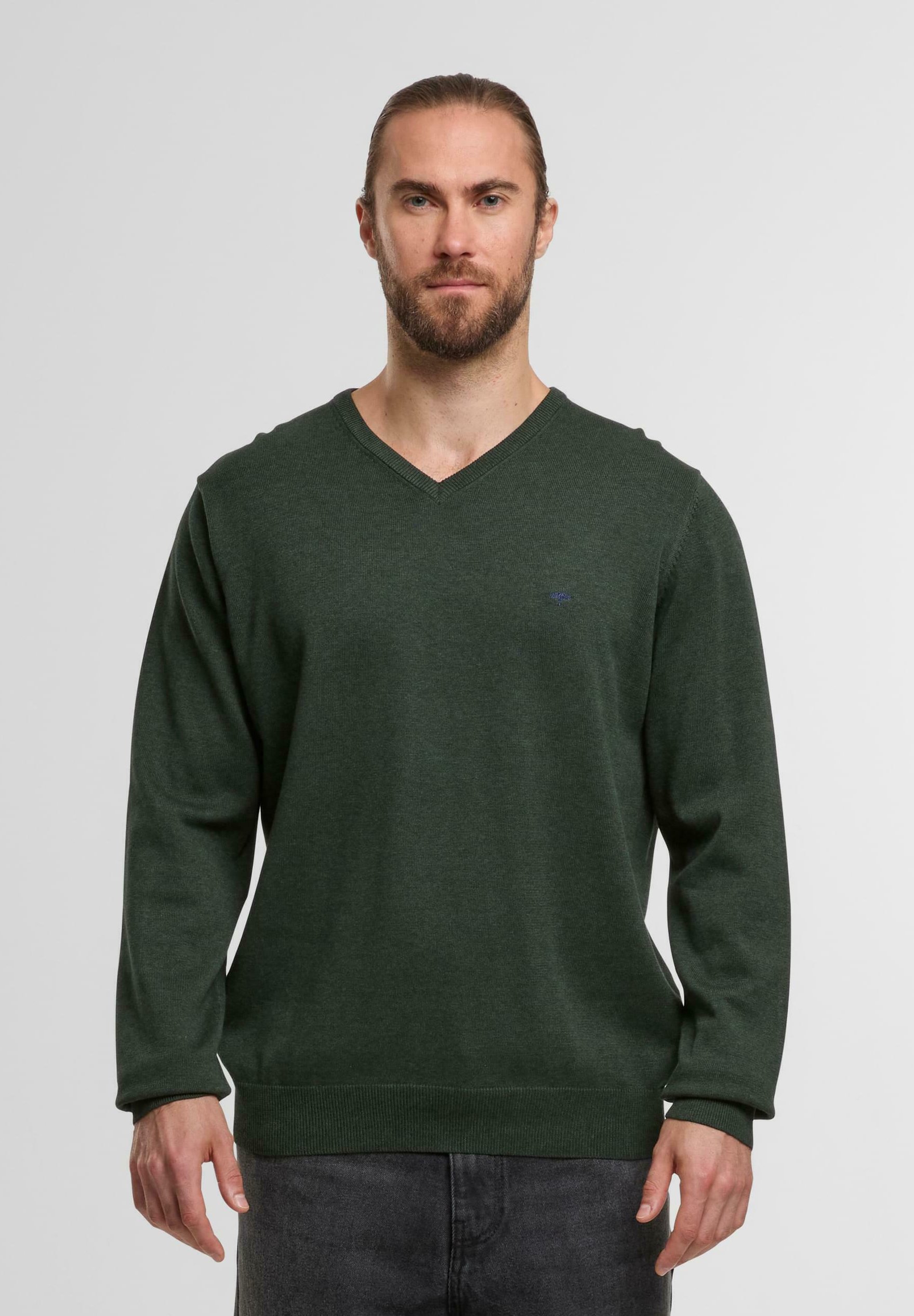 Fynch-Hatton FYNCH-HATTON - Pullover - dark ivy/vert foncé Fynch-Hatton FYNCH-HATTON - Pullover - dark ivy/vert foncé
