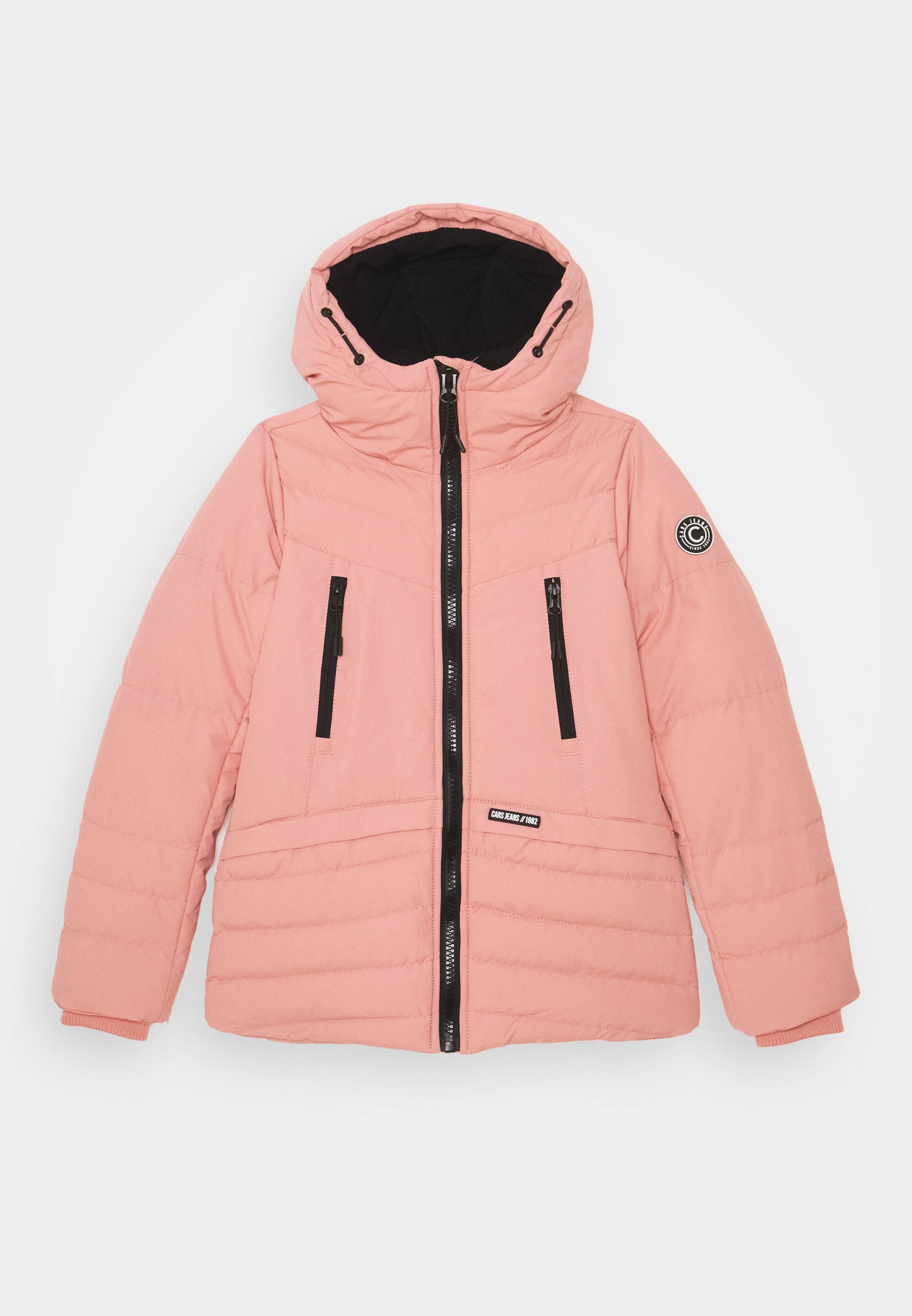light pink winter jacket