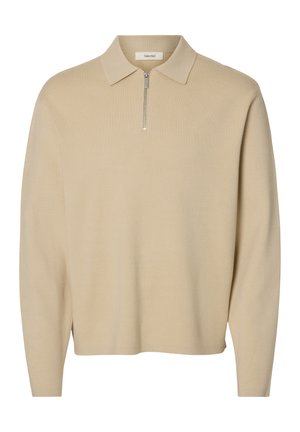 Selected, Half Zip - Maglione - oatmeal