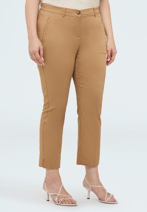 Fiorella Rubino PANTALONI NEW YORK STRETCH - Bukser - marrone