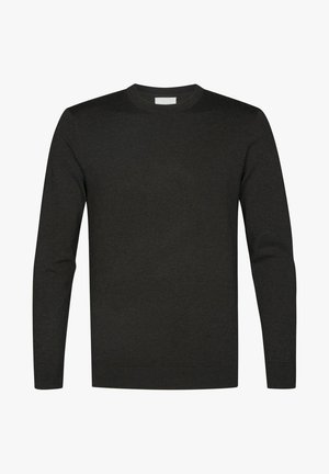 PROFUOMO, THE LUXURY BASIC CREW-NECK - Jersey de punto - dark brown