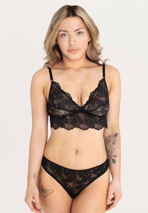 Erlich Textil CLASSY - Triangel BH - schwarz