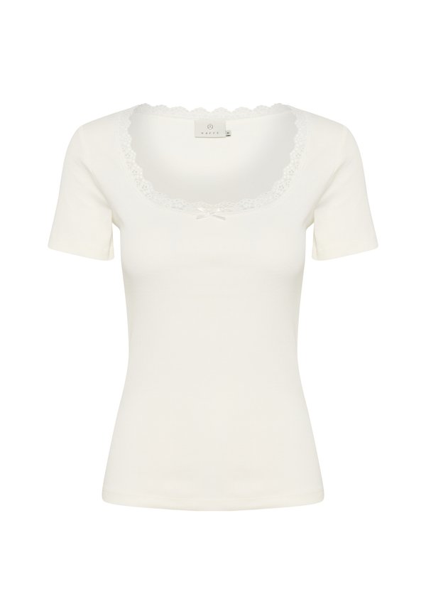 KAMAIBRITT - Print T-shirt - chalk2