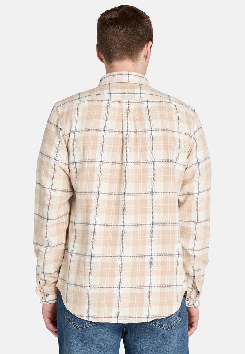 Timberland MIDWEIGHT CHECK - Košile - natural