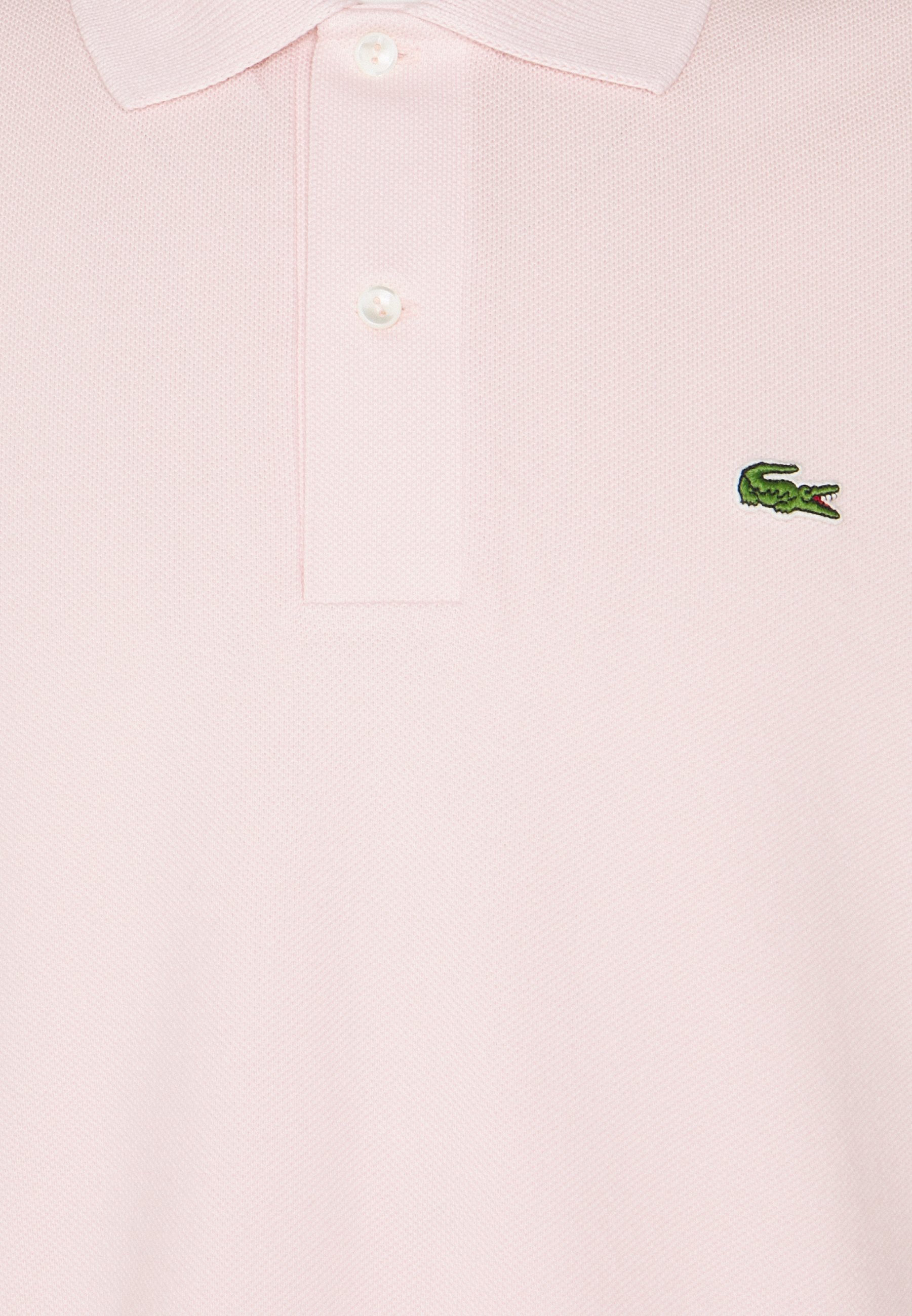 pink lacoste polo