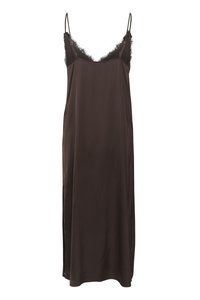 Gestuz SACHI SLIP DRESS - Koktailové šaty/večierkové šaty - molé